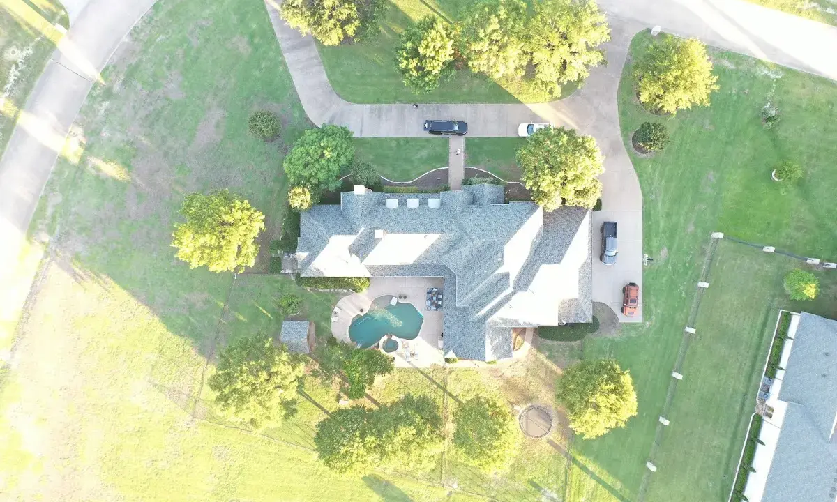 New shingle roof installation on a home in Atlantic